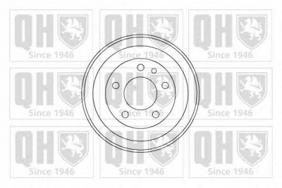 QUINTON HAZELL bdr150 -  Тормозной барабан